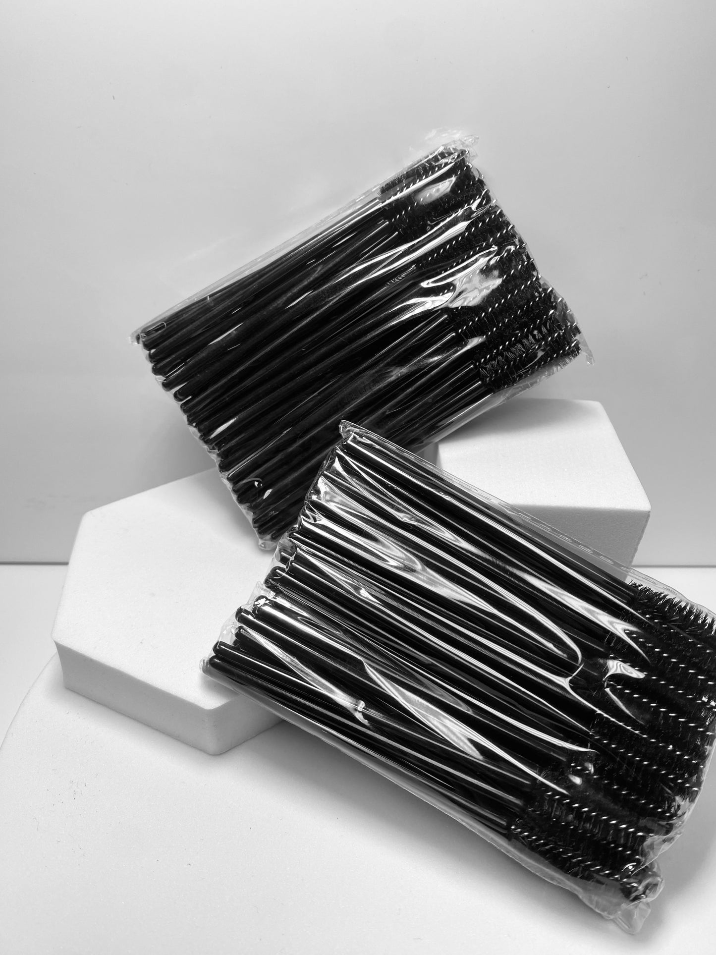 Disposable Mascara Wands - 50Count (Black,White,Pink)