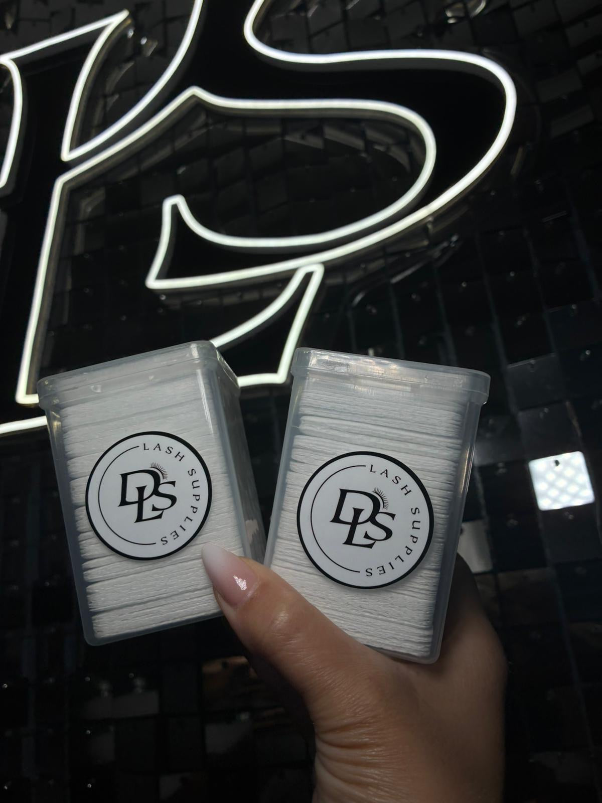 DLS Lint- Free Wipes- Perfect for Tweezer and Adhesive Cleanup