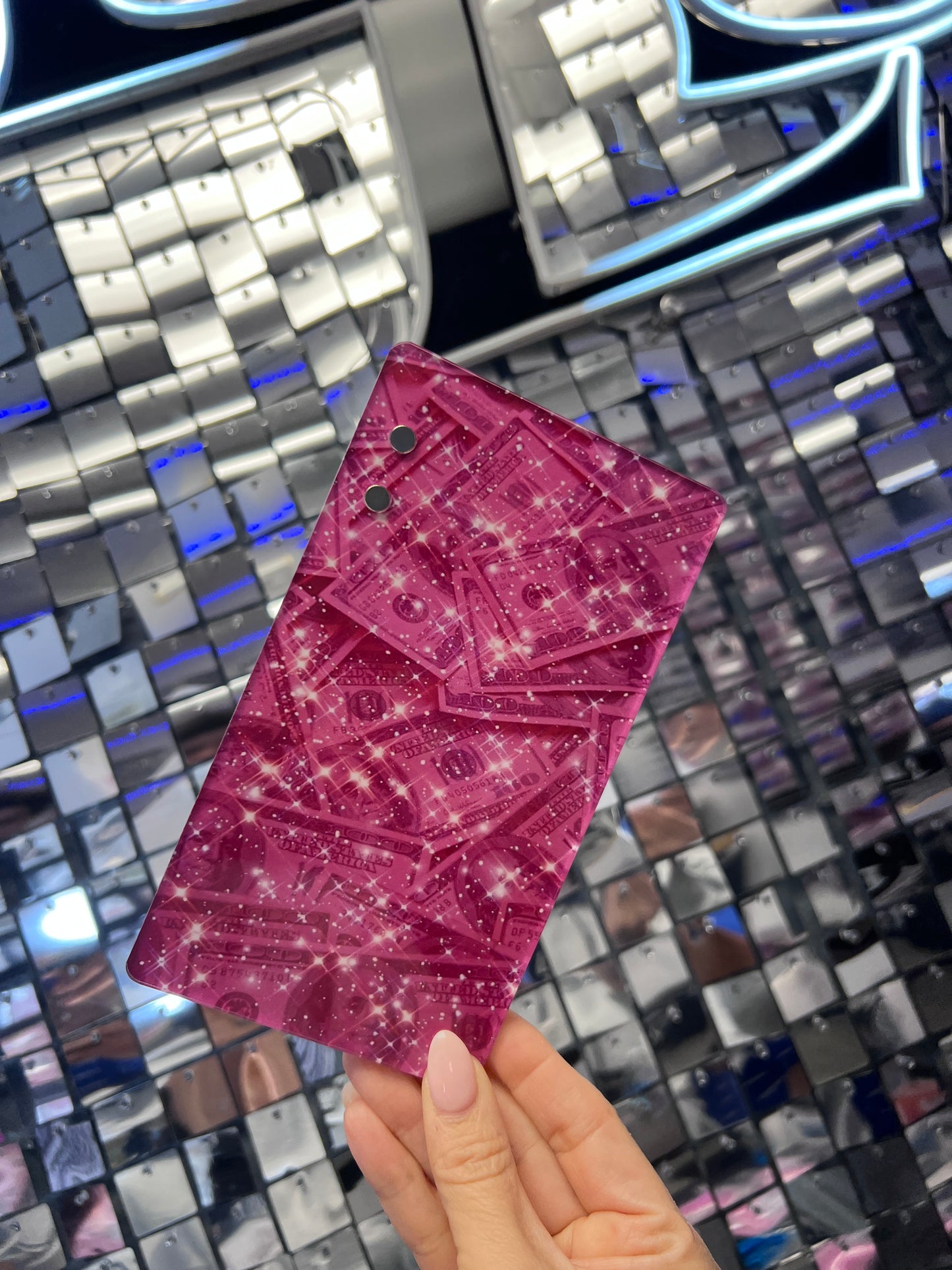 Pink Money Lash Tile