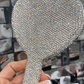 Diamond Handheld Mirror
