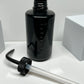 250ML Black Lash Wash Bottle- Refillable Squeeze Bottle for Eyelash Cleaning